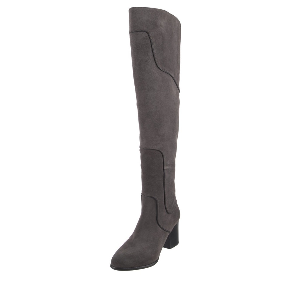 Rebecca Minkoff Over the Knee Blessing boots size 8.5 charcoal grey suede